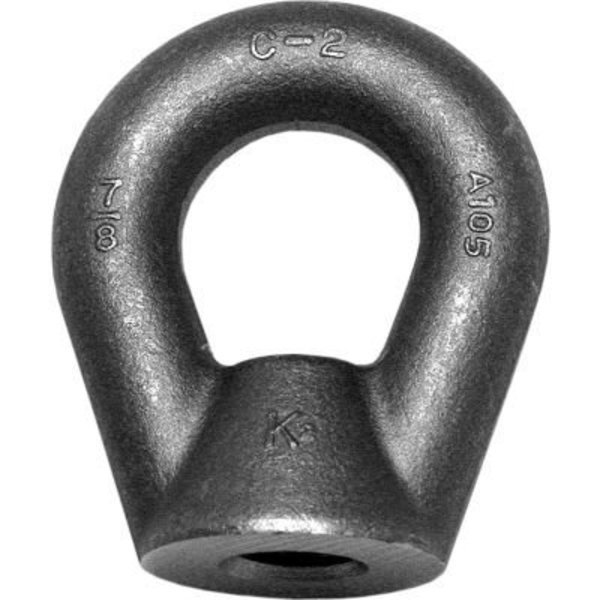 Ken Forging Oval Eye Nut, 1-1/2"-6 Thread Size, 2-7/32 in Thread Lg, Steel, Galvanized EN-14-HD-HDG